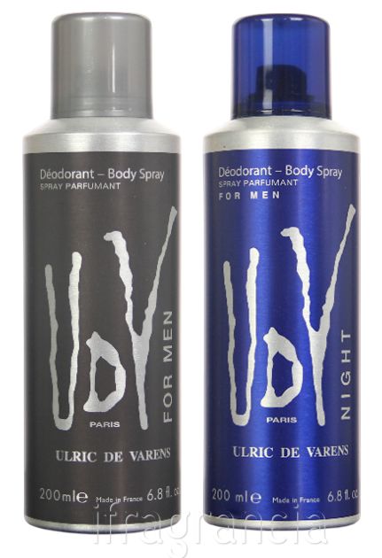 Kit Desodorantes UDV For Men + UDV Night 200ml - imagem 1