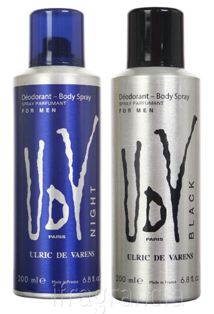 Kit Desodorantes UDV Night + UDV Black 200ml - imagem 1