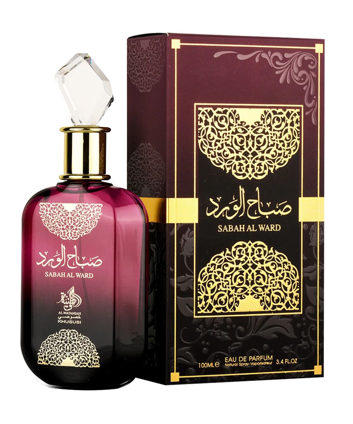 Perfume Al Wataniah Sabah Al Ward 100ml - imagem 2