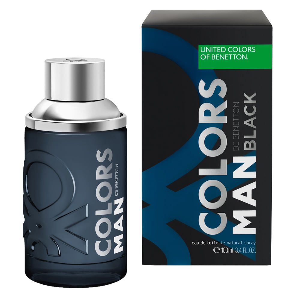 Perfume Benetton Colors Man Black 100ml - imagem 1