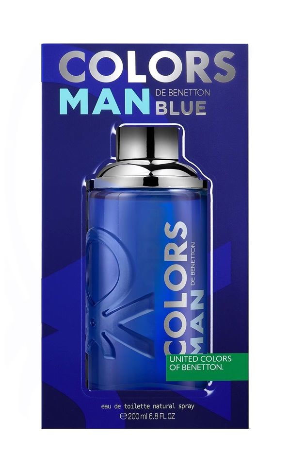 Perfume Benetton Colors Man Blue 200ml - imagem 3