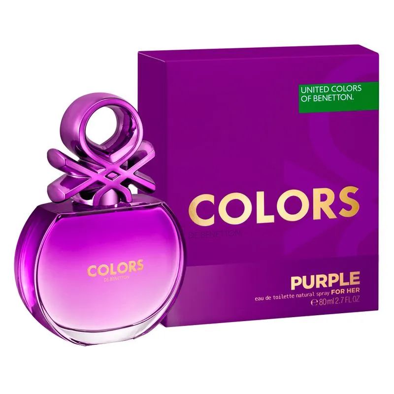 Perfume Benetton Colors Purple 80ml - imagem 2