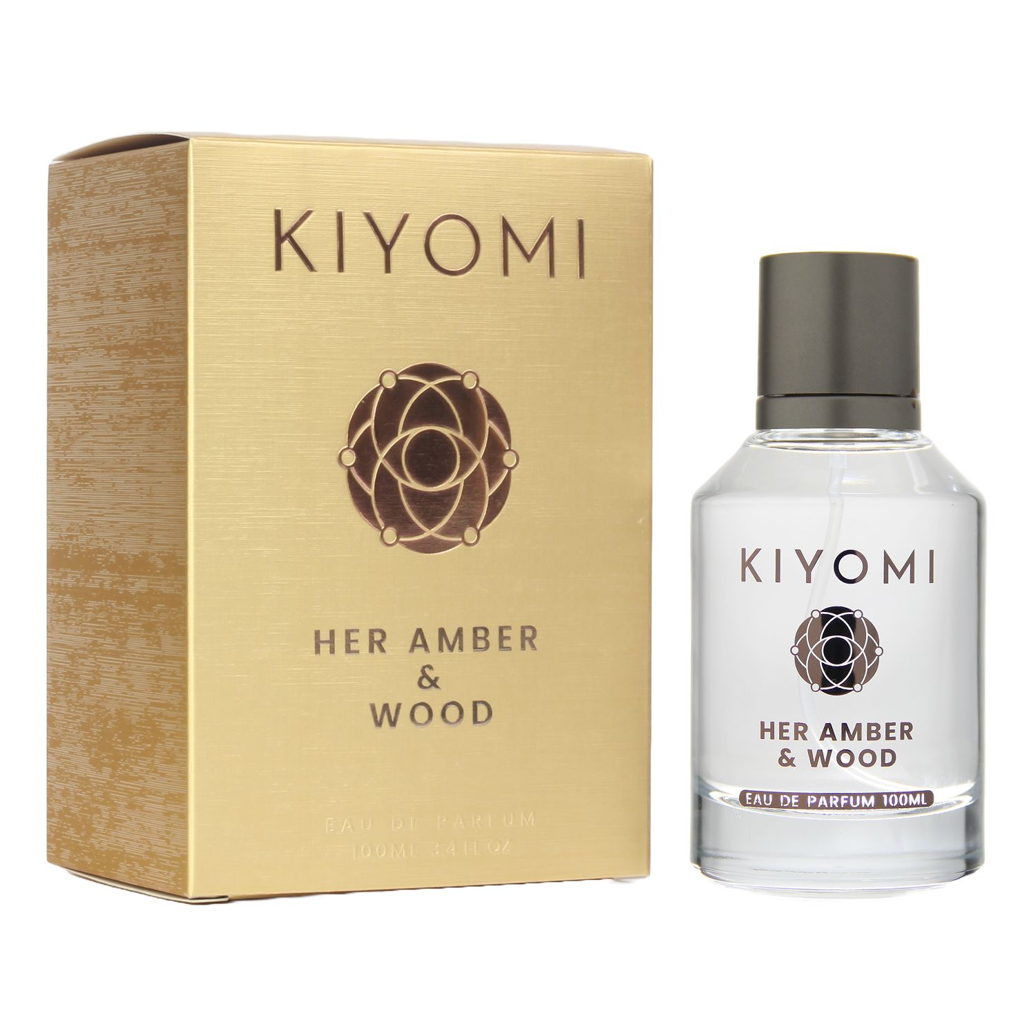 Perfume Kiyomi Her Amber E Wood 100ml - imagem 2