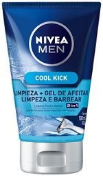 Gel de Limpeza e Barbear 2 em 1 Cool Kick 