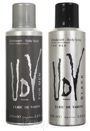 Kit Desodorantes UDV For Men + UDV Black 200ml