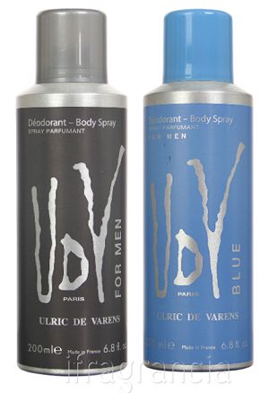 Kit Desodorantes UDV For Men + UDV Blue 200ml