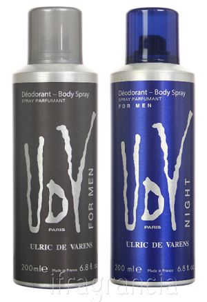 Kit Desodorantes UDV For Men + UDV Night 200ml