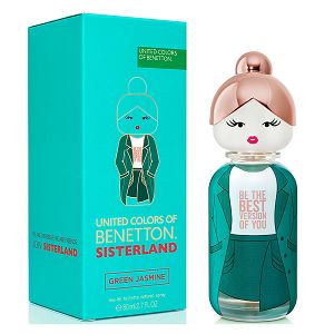 Sisterland United Colors of Benetton Green Jasmine Feminino Eau de Toilette 